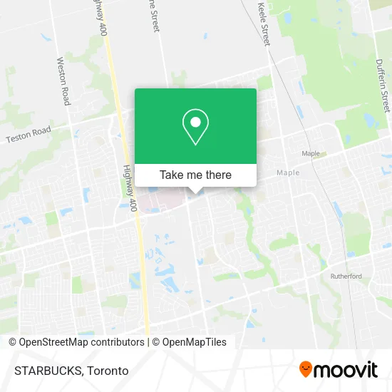 STARBUCKS map