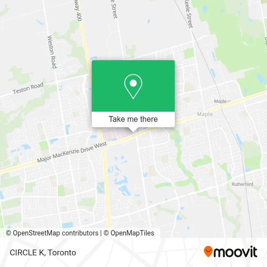 CIRCLE K map