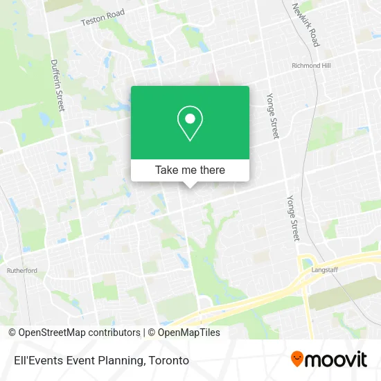 Ell'Events Event Planning map