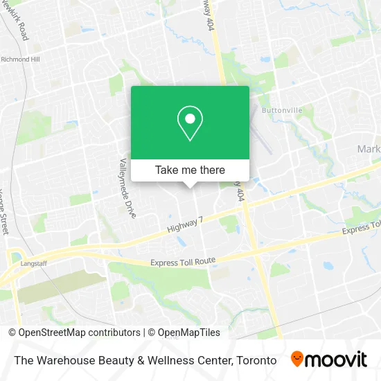 The Warehouse Beauty & Wellness Center plan
