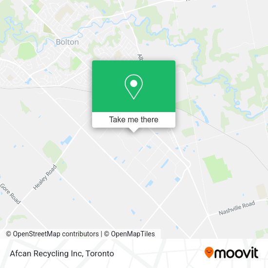 Afcan Recycling Inc map