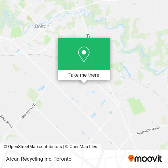 Afcan Recycling Inc map