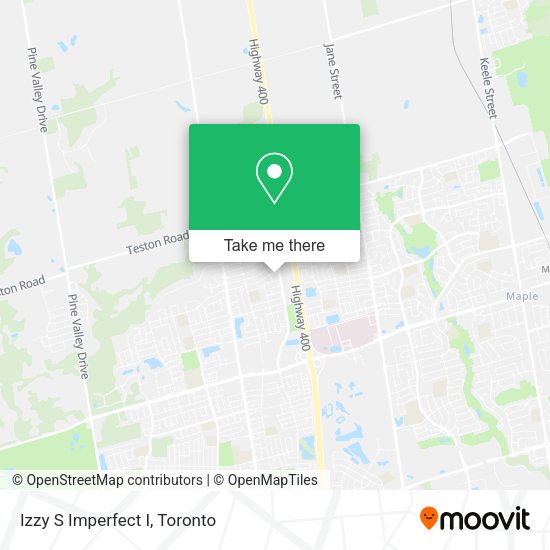 Izzy S Imperfect I map