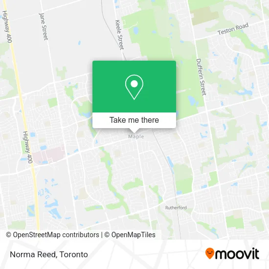 Norma Reed map