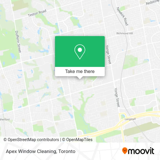 Apex Window Cleaning map