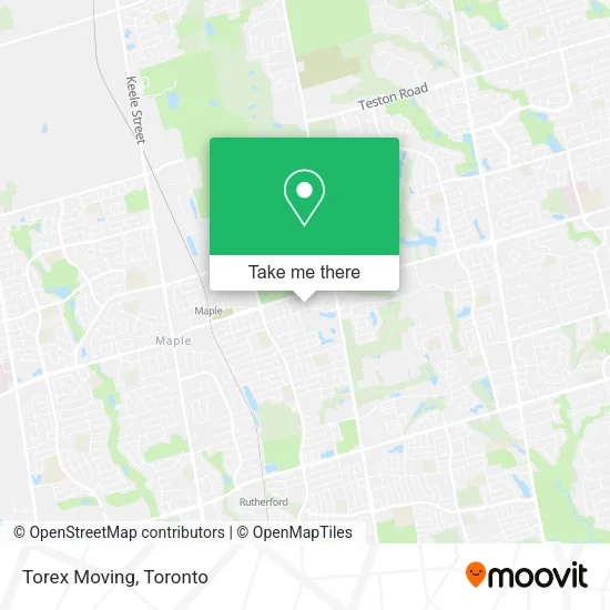 Torex Moving map