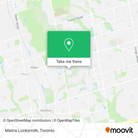 Matrix Locksmith map