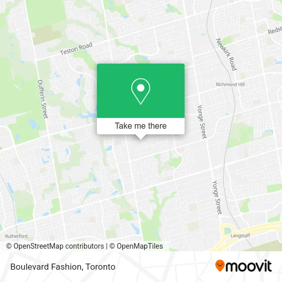 Boulevard Fashion map