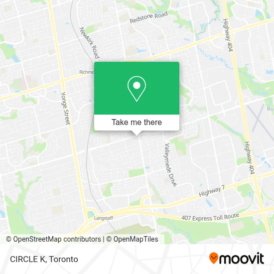 CIRCLE K map