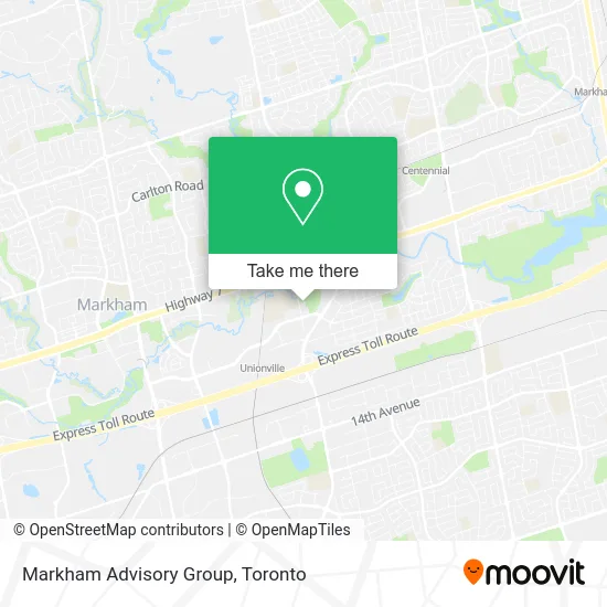 Markham Advisory Group map