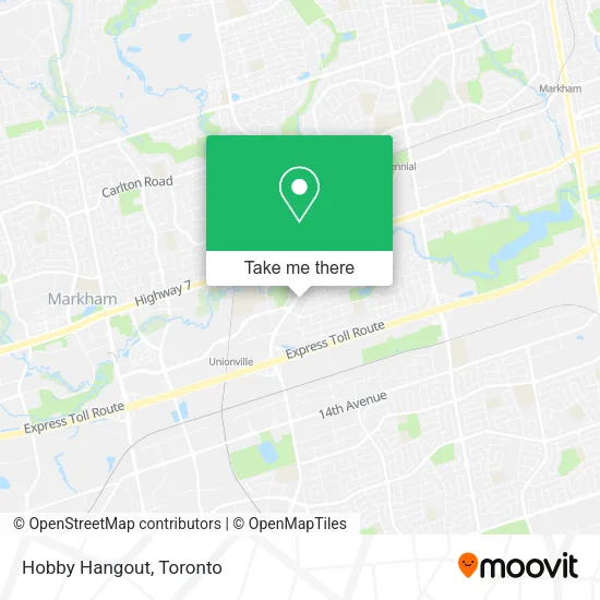 Hobby Hangout map