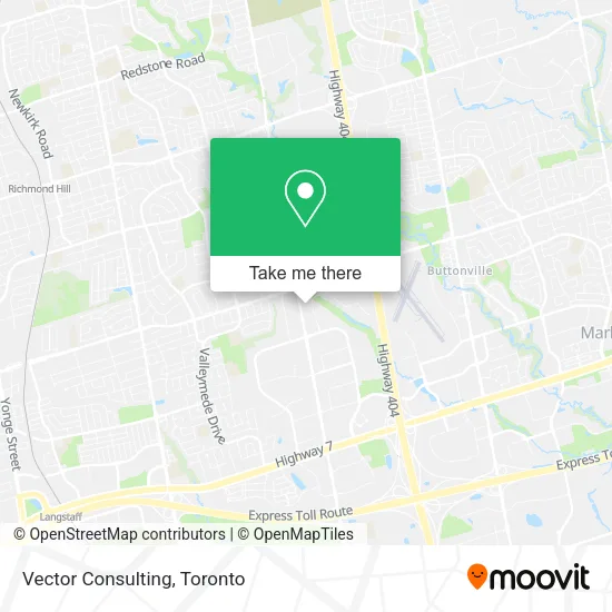 Vector Consulting map