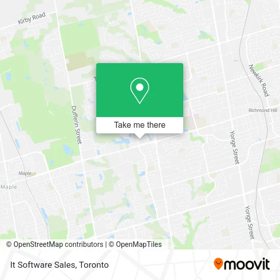 It Software Sales map
