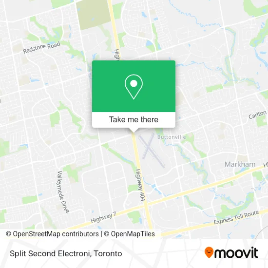 Split Second Electroni map