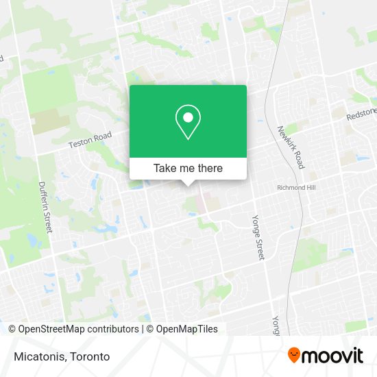 Micatonis map