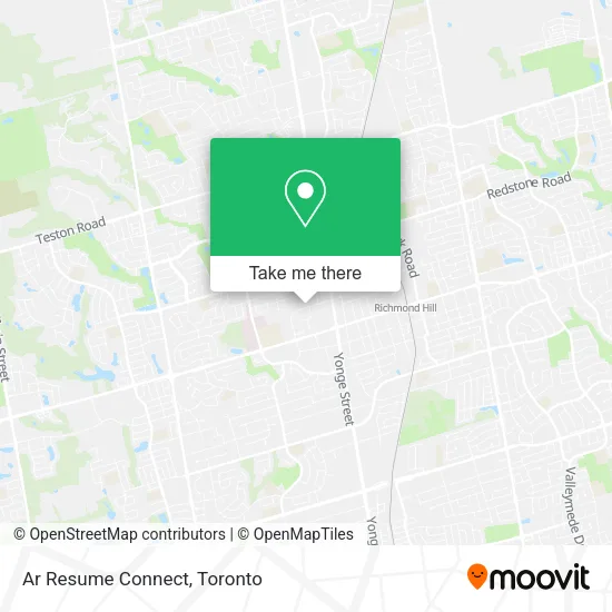 Ar Resume Connect map