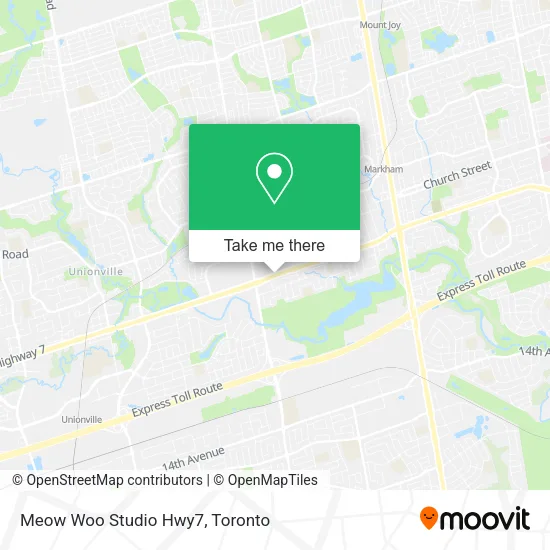 Meow Woo Studio Hwy7 map