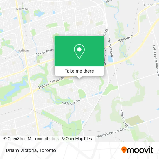 Drlam Victoria map