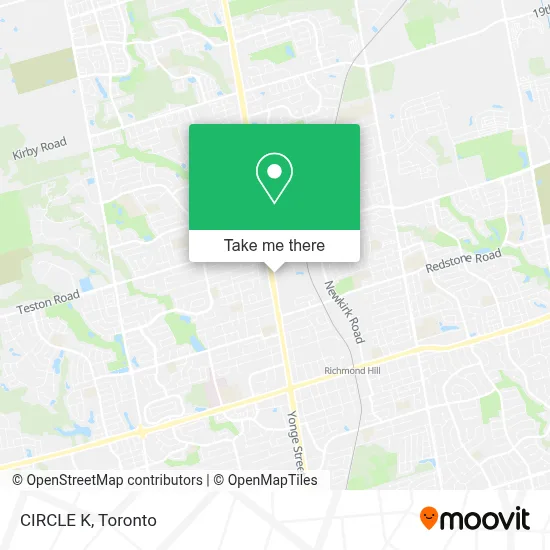 CIRCLE K map