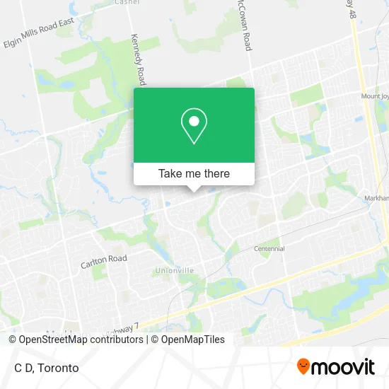 C D map