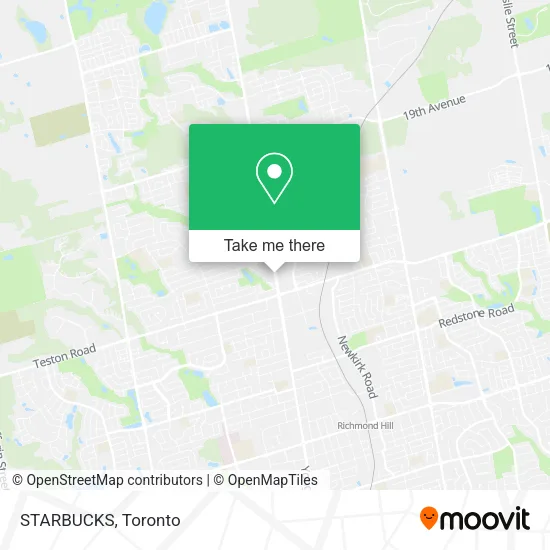 STARBUCKS map