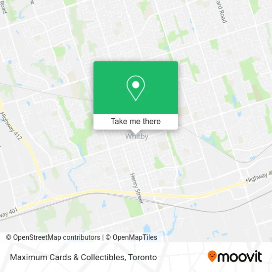 Maximum Cards & Collectibles map