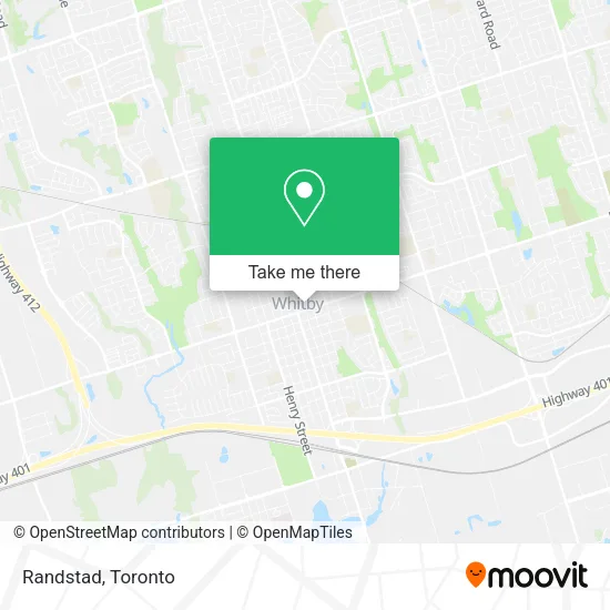 Randstad map