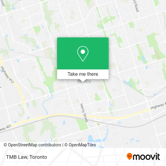 TMB Law map