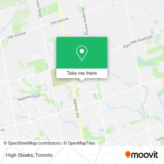 High Steaks map