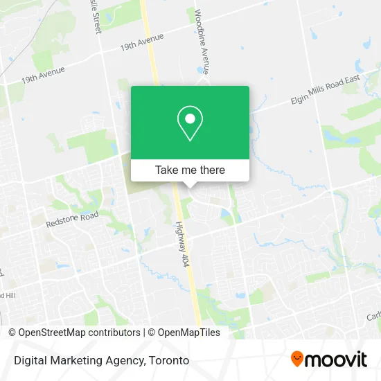 Digital Marketing Agency map