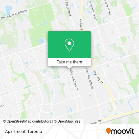 Apartment map