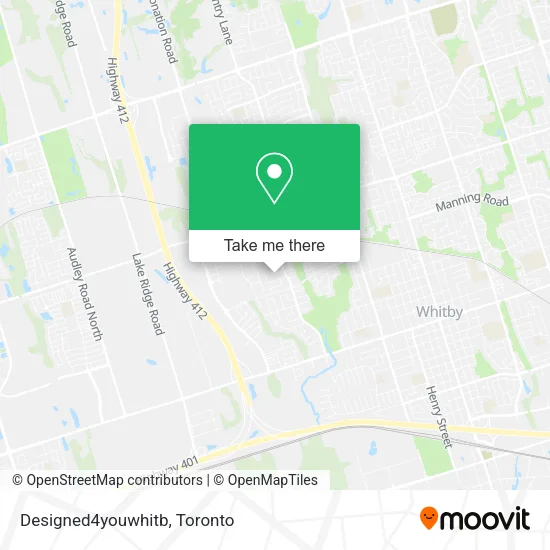 Designed4youwhitb map