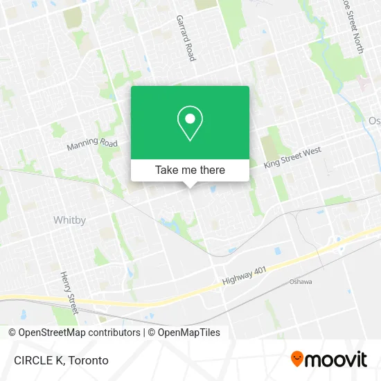 CIRCLE K map