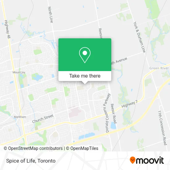 Spice of Life map