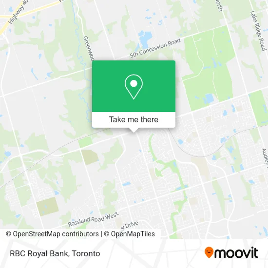 RBC Royal Bank map