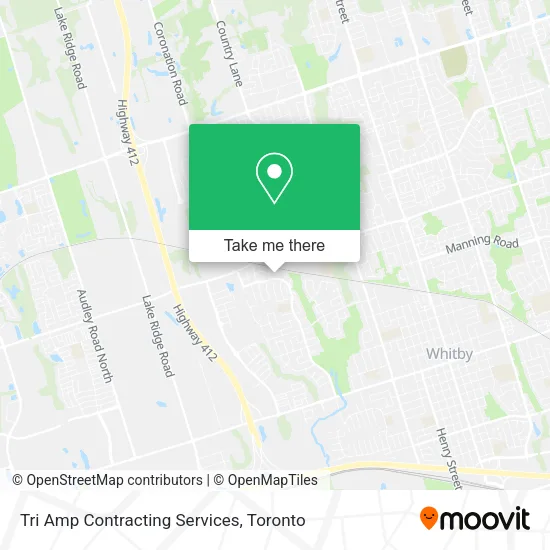 Tri Amp Contracting Services map