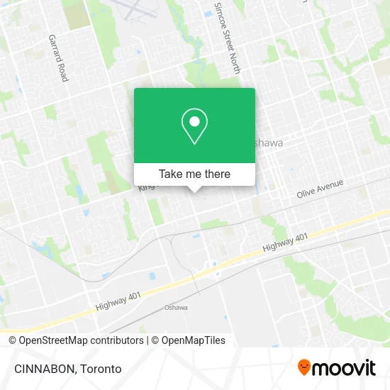 CINNABON map