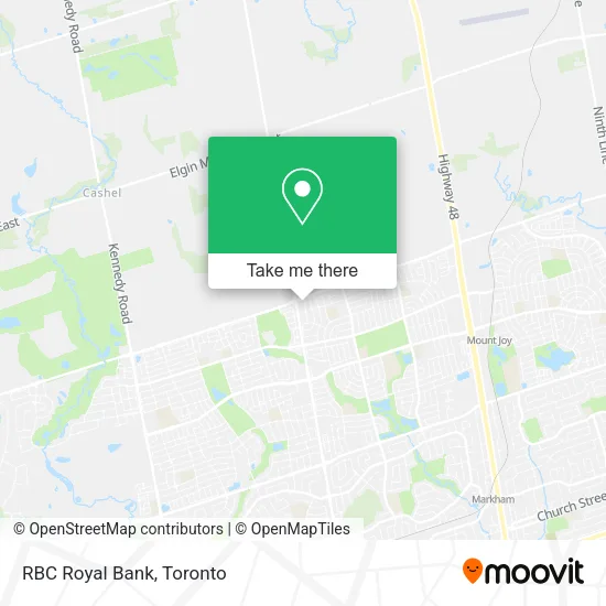 RBC Royal Bank map