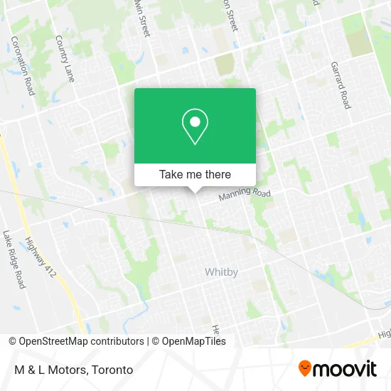 M & L Motors map