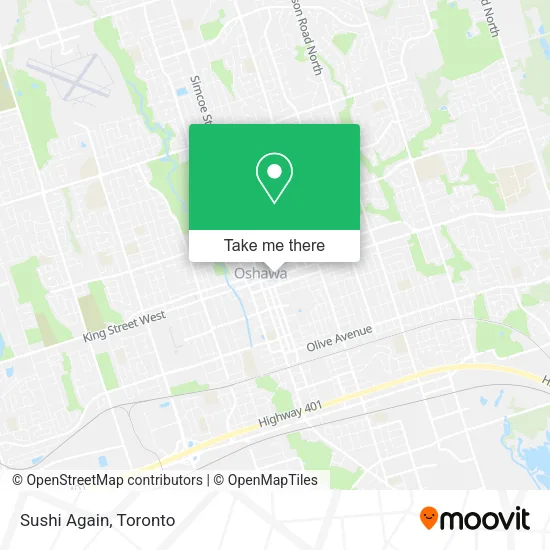 Sushi Again map