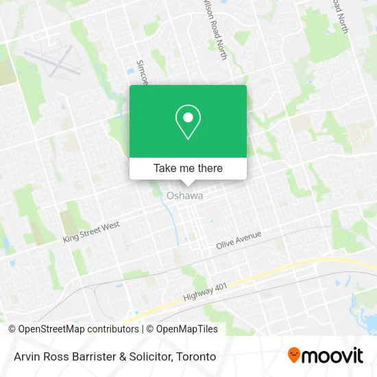 Arvin Ross Barrister & Solicitor map