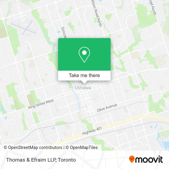 Thomas & Efraim LLP map