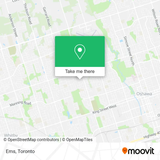 Ems map