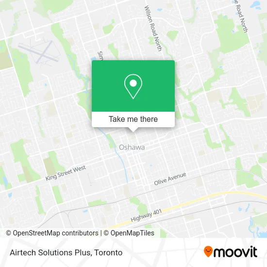 Airtech Solutions Plus map