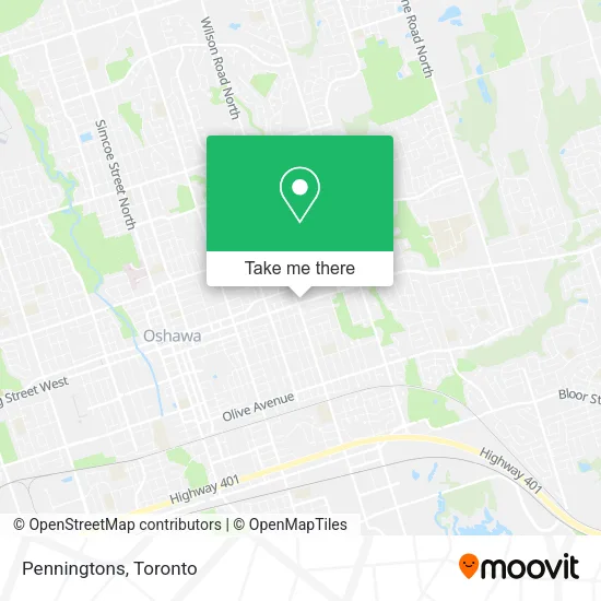 Penningtons map