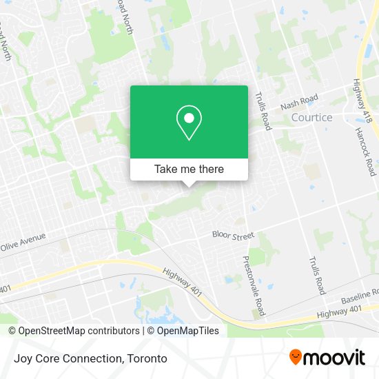 Joy Core Connection map