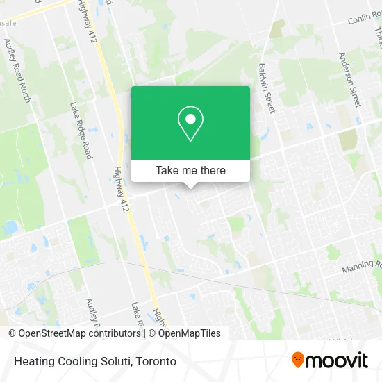 Heating Cooling Soluti map