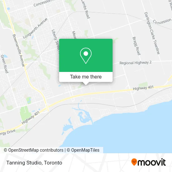 Tanning Studio map