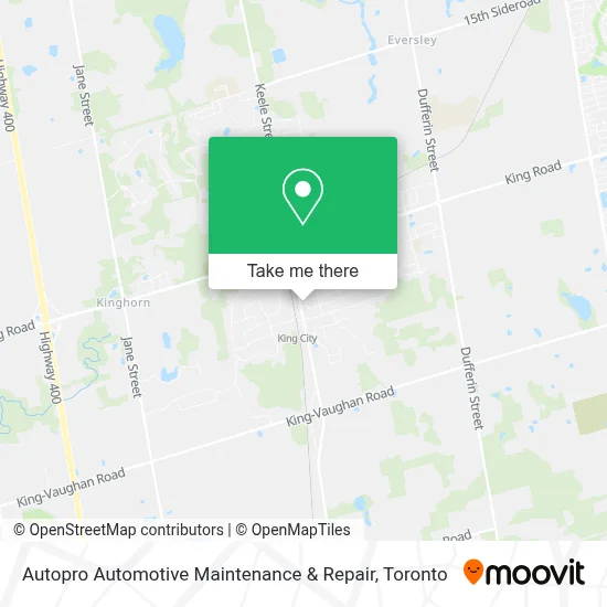 Autopro Automotive Maintenance & Repair map