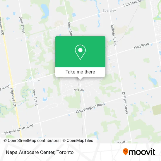 Napa Autocare Center map